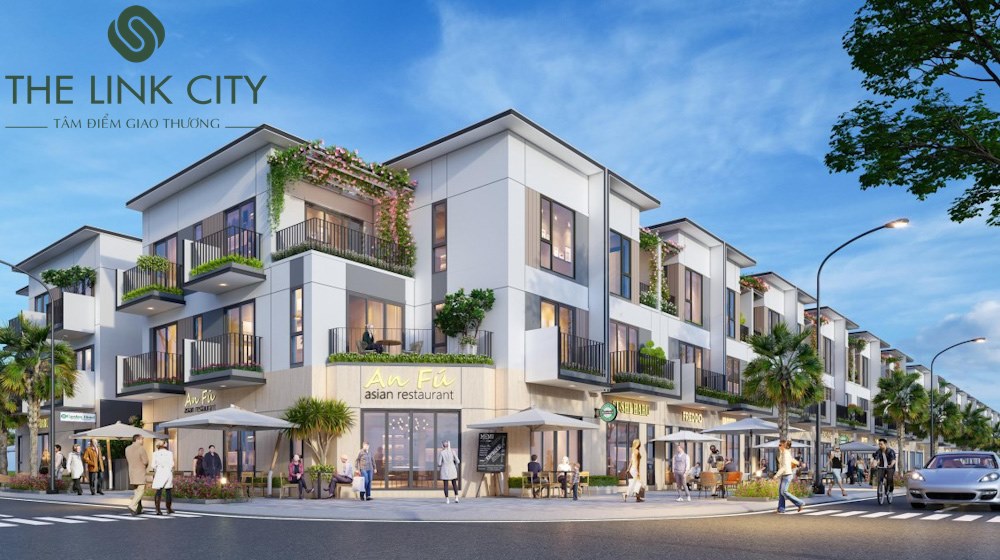 nhà phố thương mại the link city