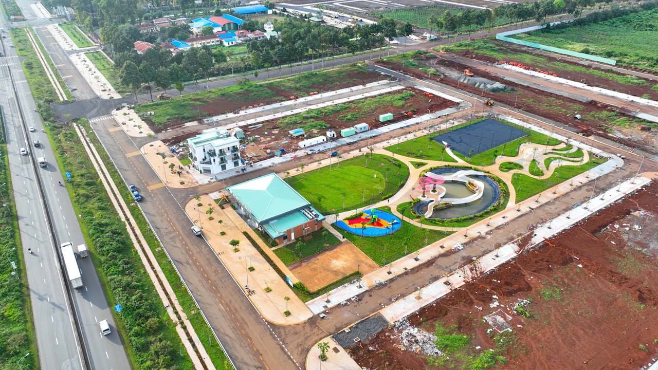 tiến độ dự án the link city