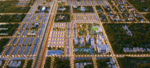 mặt bằng khu đô thị the link city dầu giây