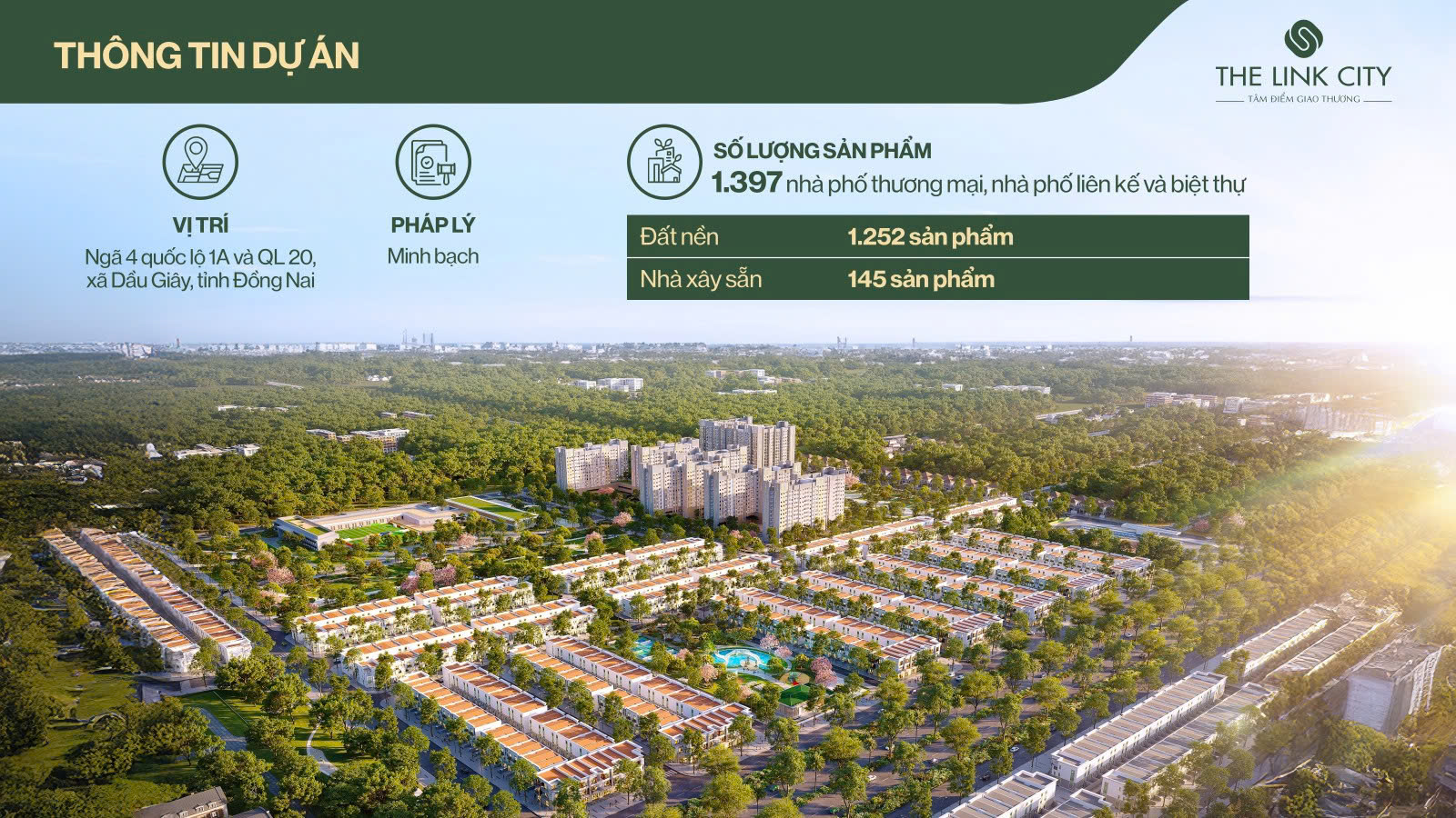 tiện ích bên trong dự án the link city có gì